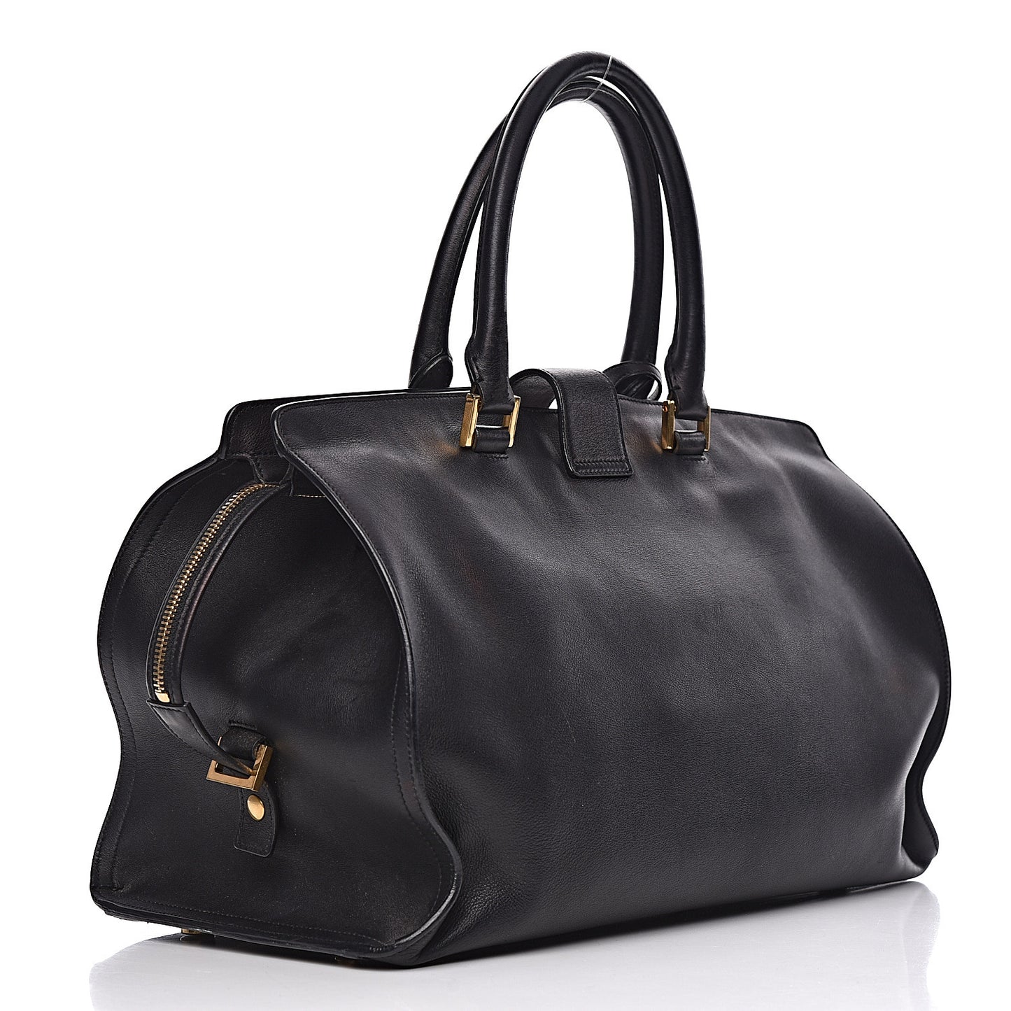 Calfskin Medium Classic Y Cabas Black