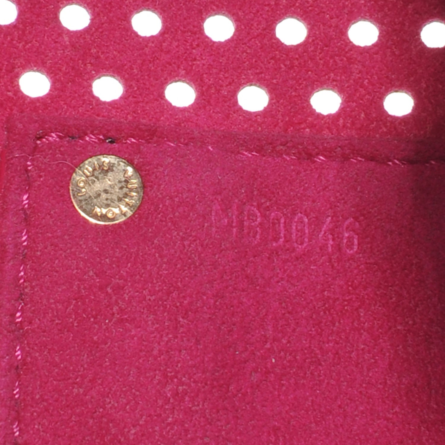 Louis Vuitton Monogram Perforated Speedy 30 Fuchsia 7 of 7