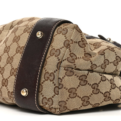 Gucci Monogram Medium Pelham Shoulder Bag Dark Brown 9 of 10