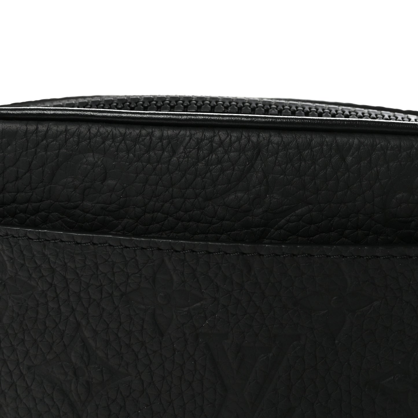 Taurillon Monogram Uniformes Solar Ray Soft Pochette Volga Belt Bag Black
