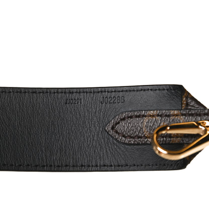 Louis Vuitton Monogram Bandouliere Shoulder Strap Black 5 of 7