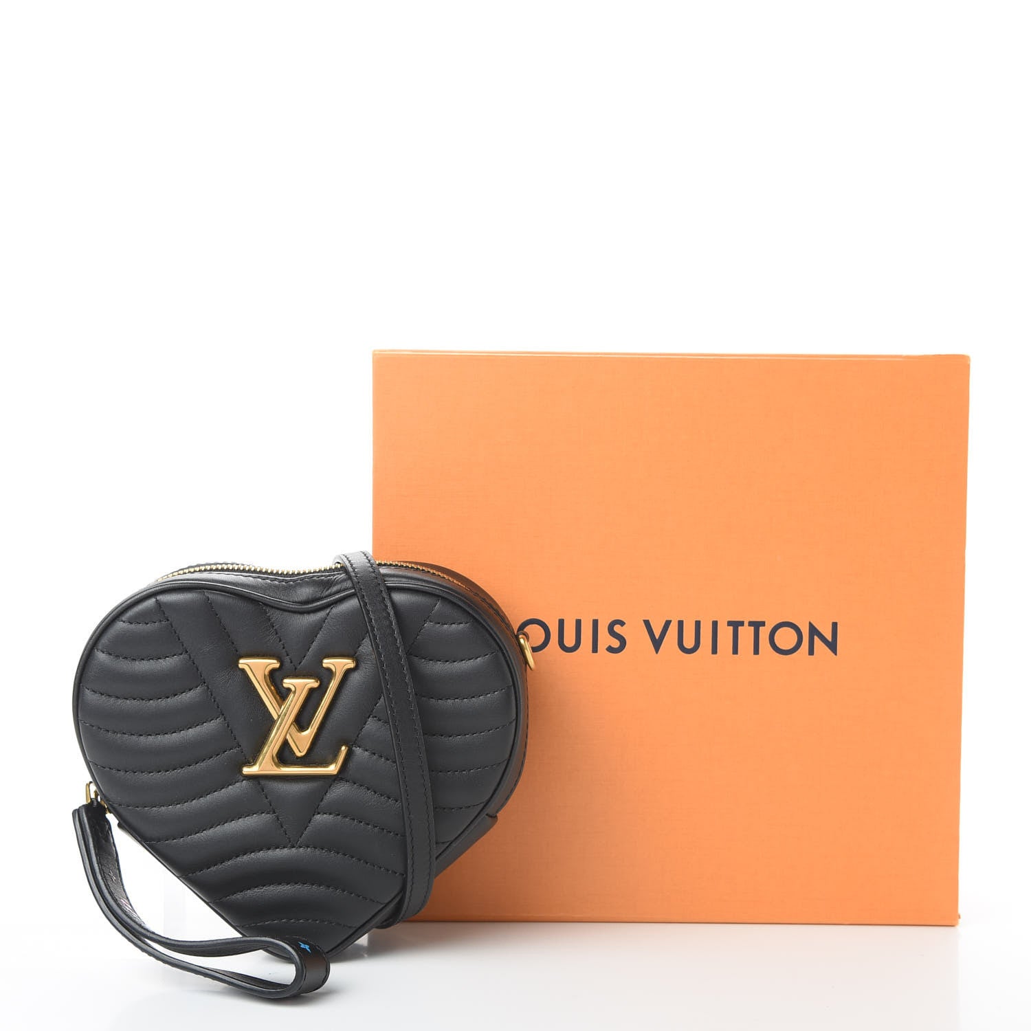 Louis Vuitton Calfskin New Wave Heart Bag Black 8 of 8