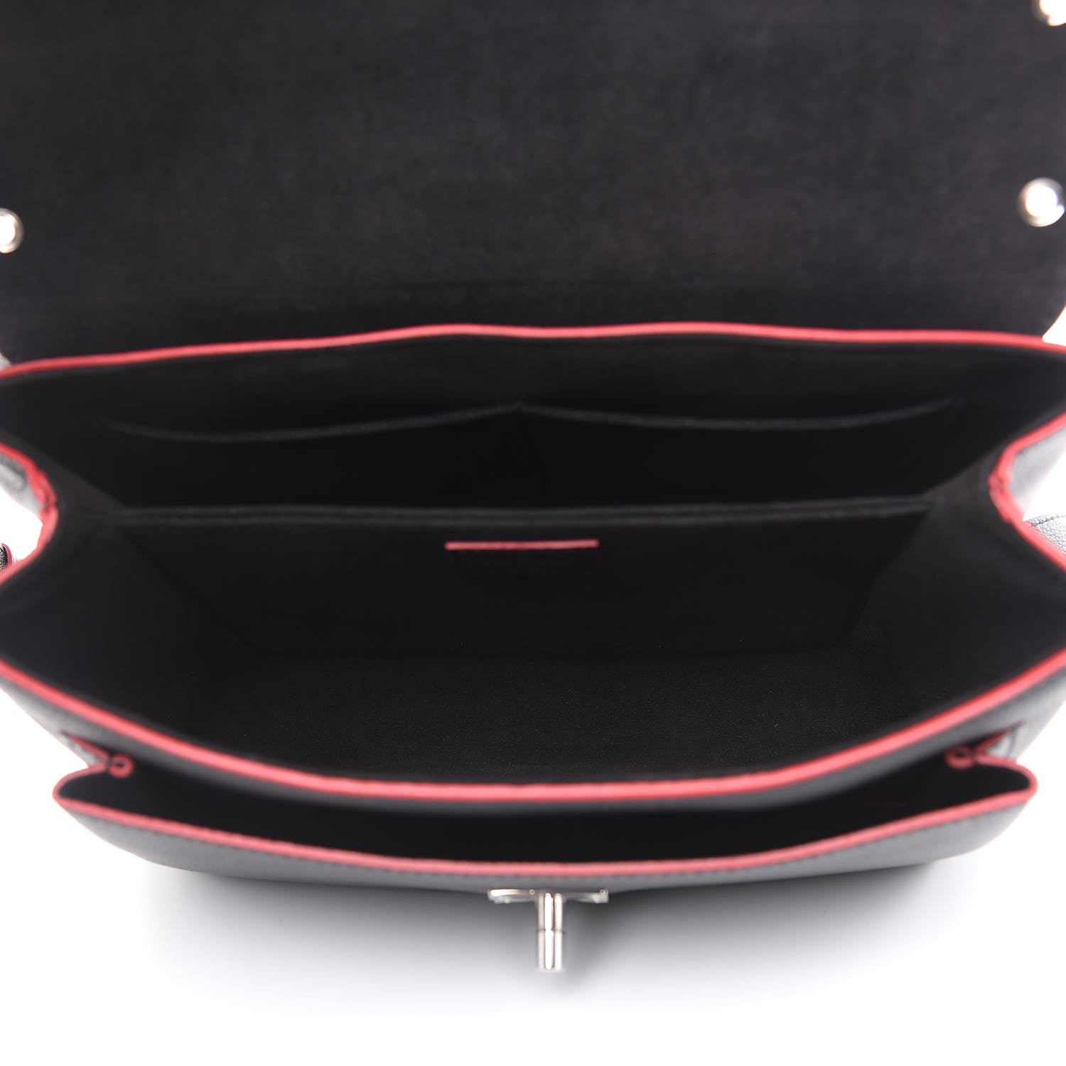 Louis Vuitton Soft Calfskin My Lockme Rivets Black 5 of 8