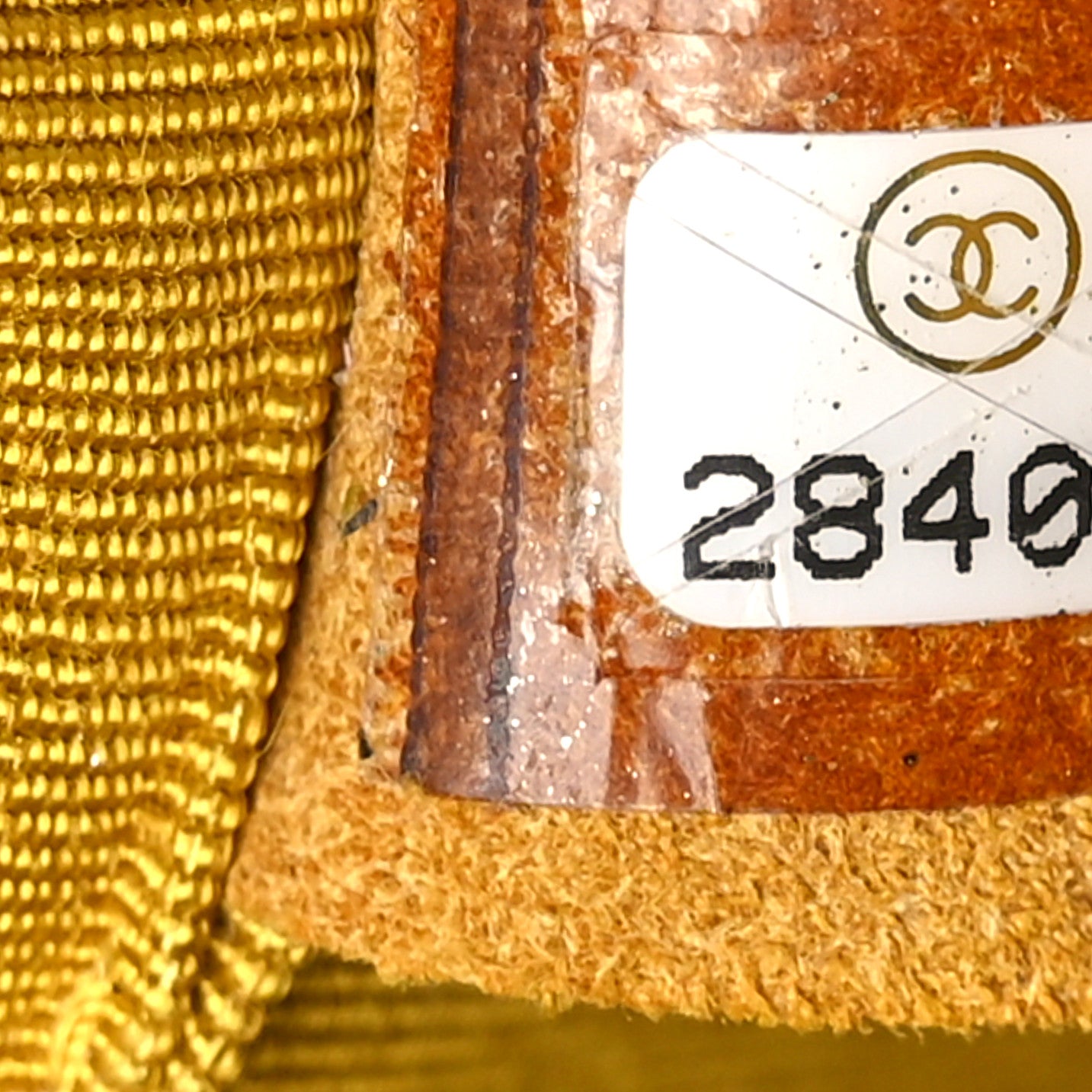 Chanel Aged Calfskin Chevron Quilted Small Gabrielle Backpack Yellow 7 of 13