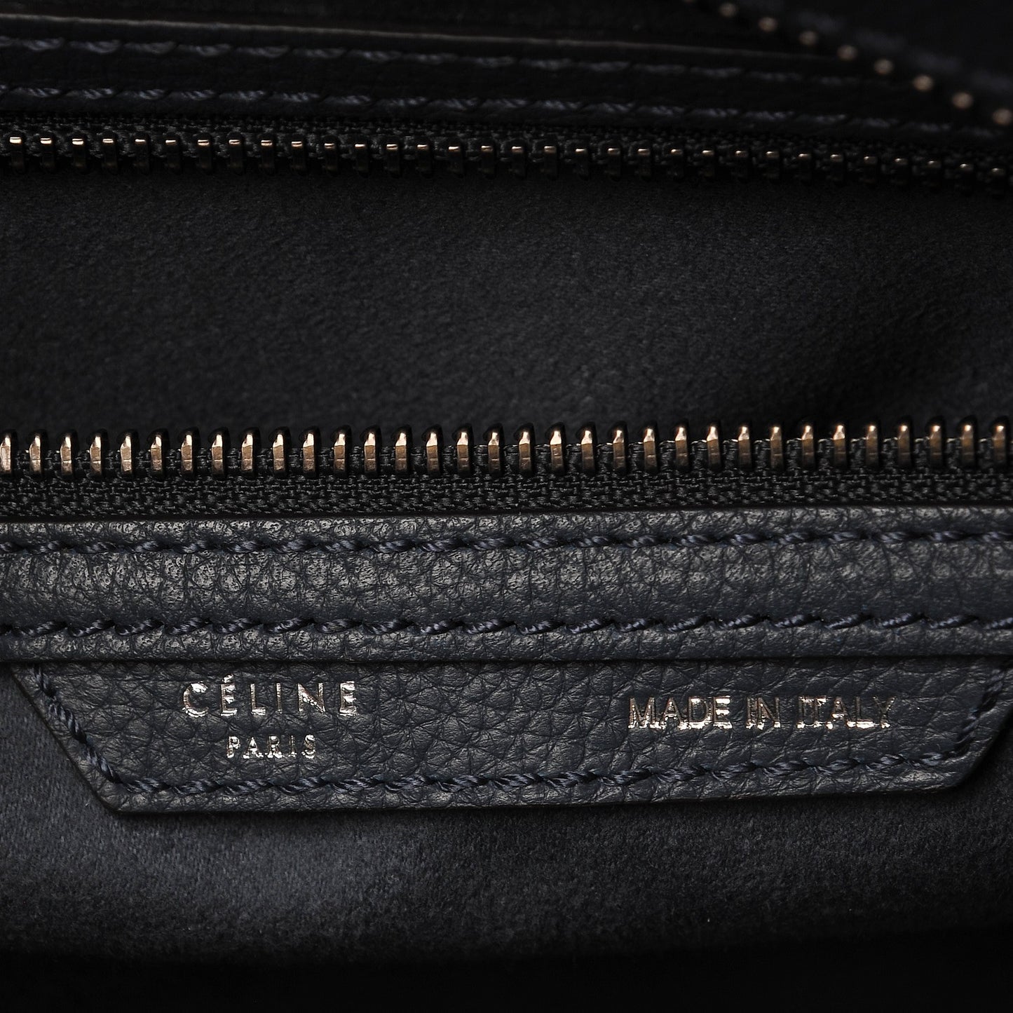 Drummed Calfskin Mini Luggage Orage