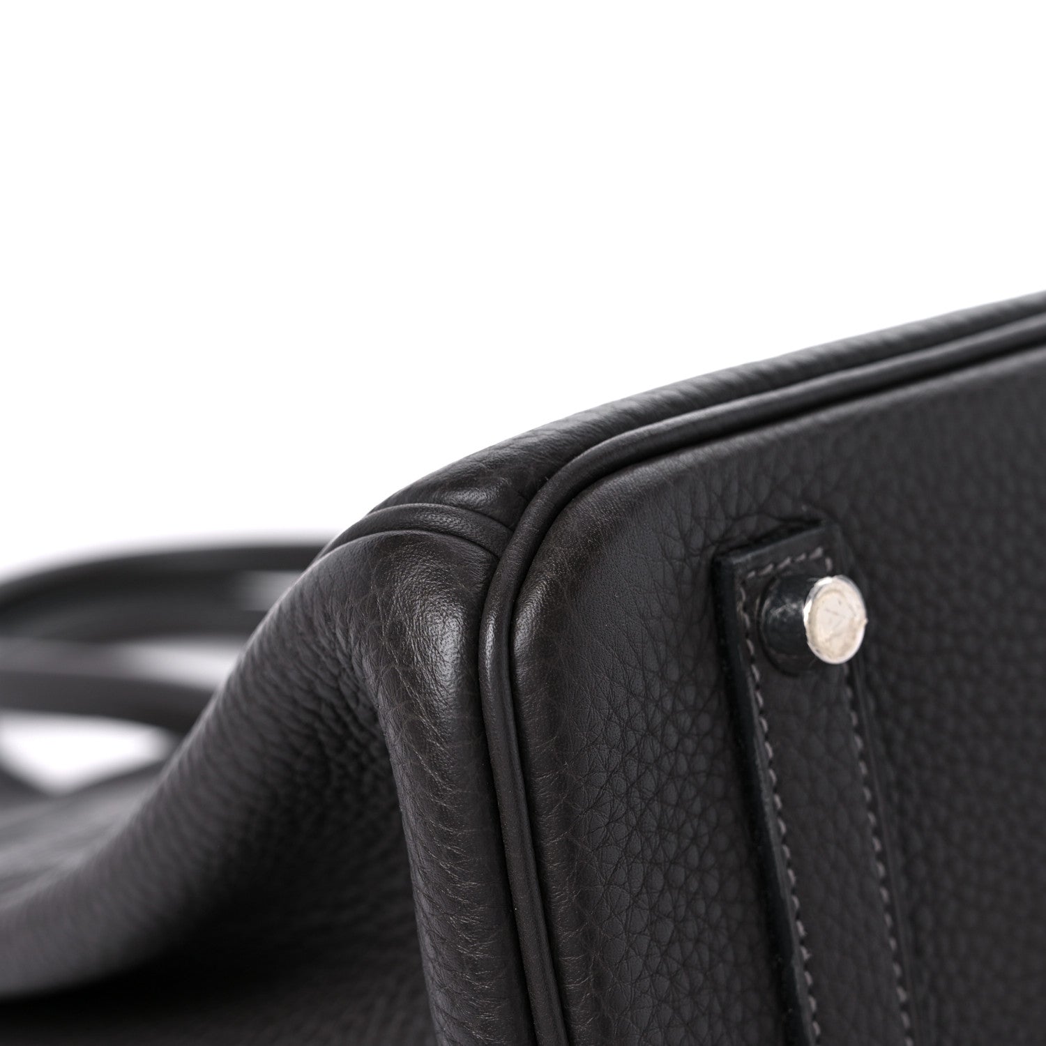 Hermes Taurillon Clemence Birkin 35 Graphite 10 of 13