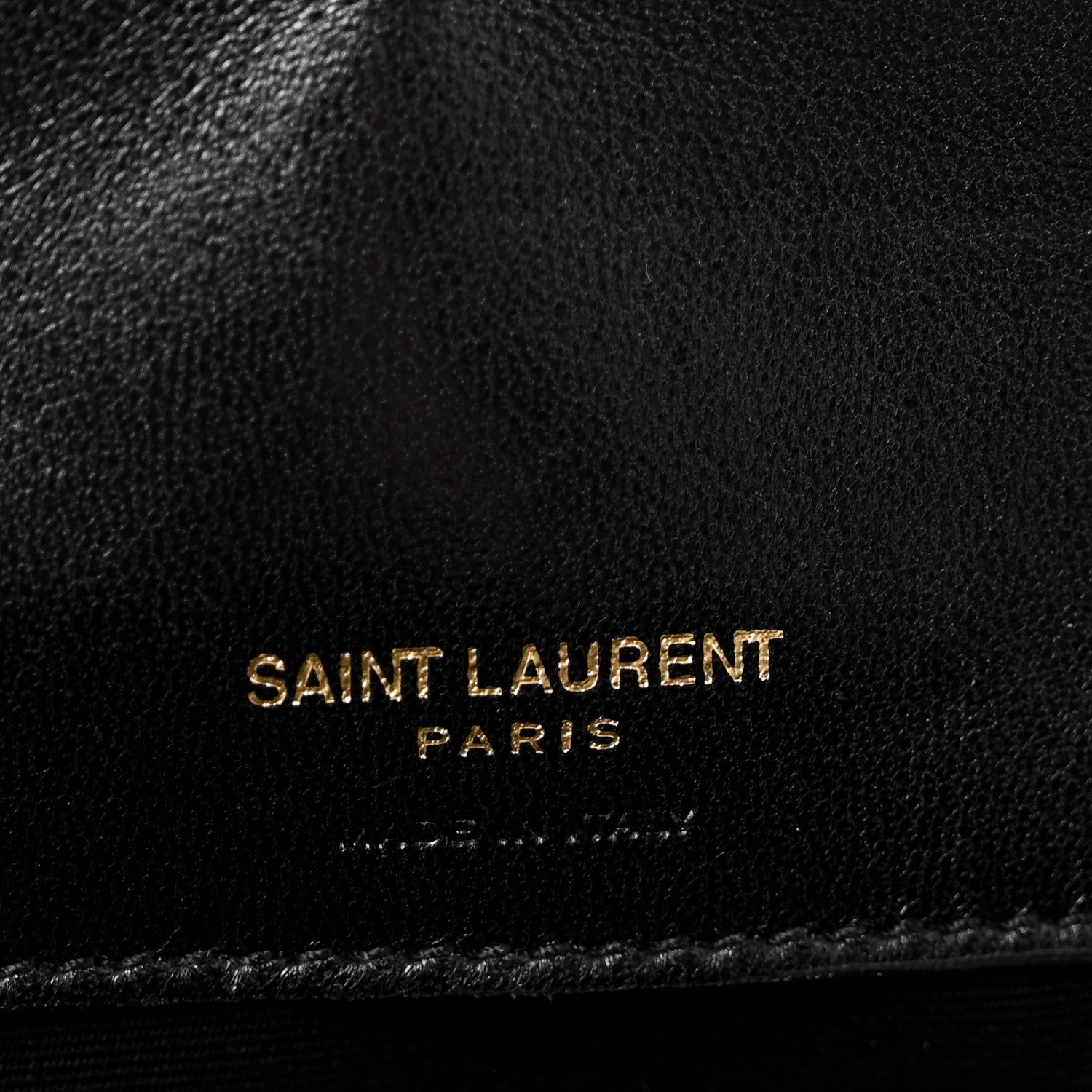 Saint Laurent Lambskin Quilted Monogram Large Loulou Black 7 of 15