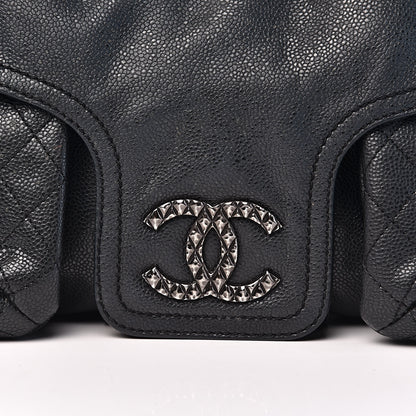 Chanel Caviar Quilted Mademoiselle Satchel Black 16 of 16
