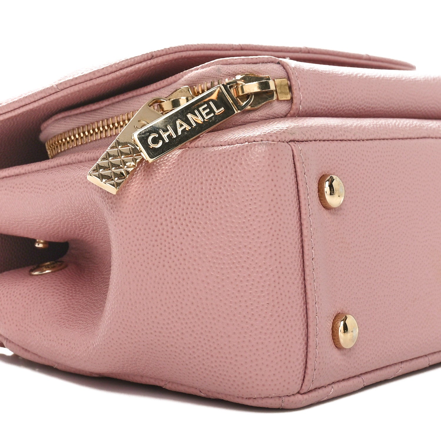 Chanel Caviar Quilted Small Business Affinity Flap Light Pink 9 of 10