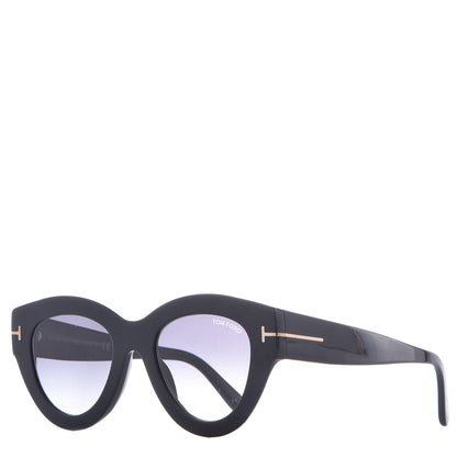 Tom Ford Slater Cat Eye Sunglasses TF658 Black 1 of 7