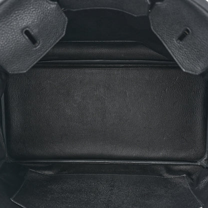 Hermes Taurillon Clemence Birkin 40 Black 5 of 17