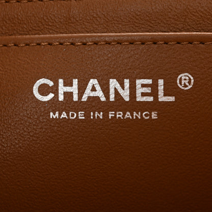 Chanel Lambskin Quilted Elementary Chic Flap Brown 6 of 10