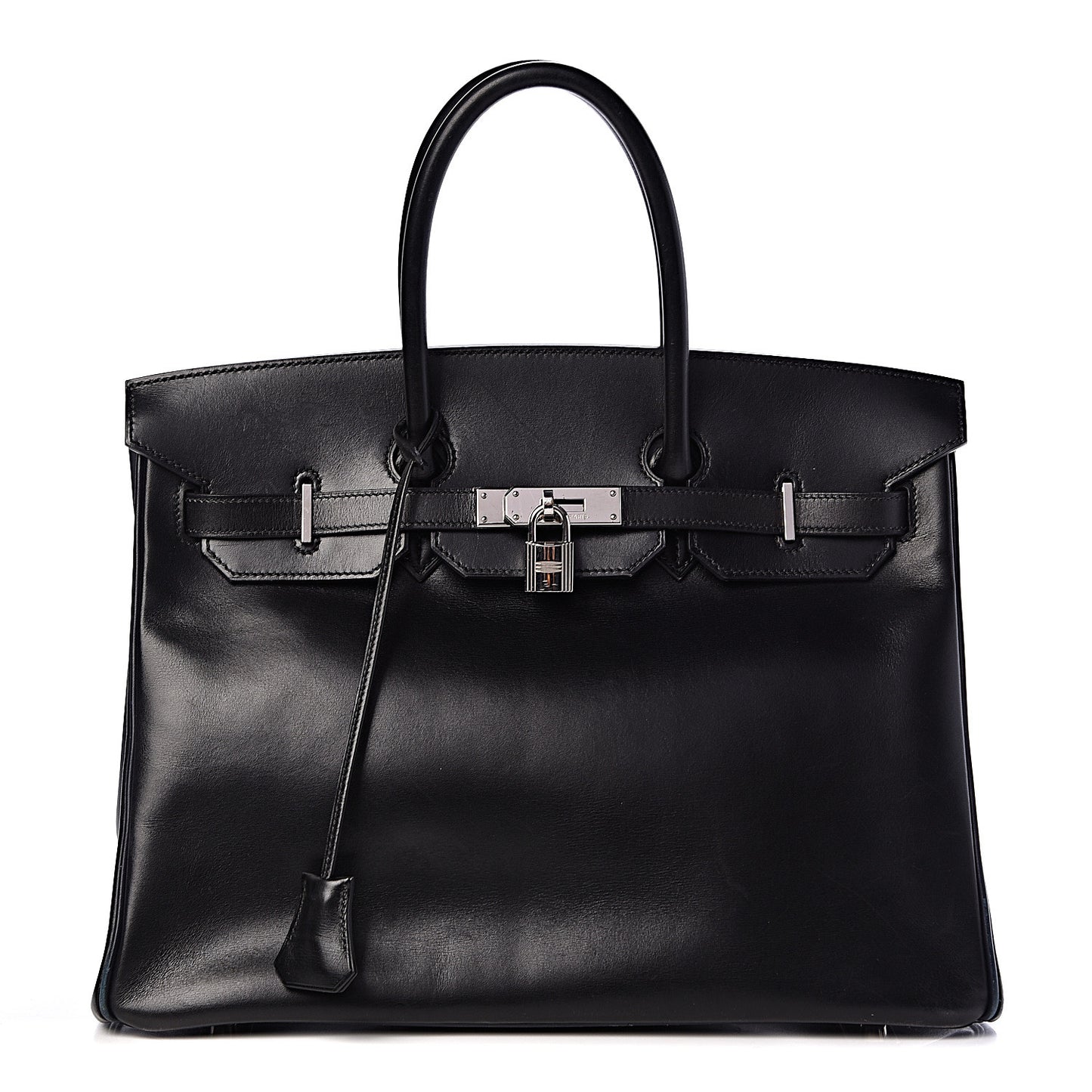 Box Birkin 35 Black Bleu Marine
