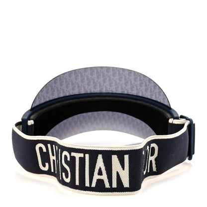 Christian Dior Oblique DiorClub V1U Sun Visor Blue 6 of 8