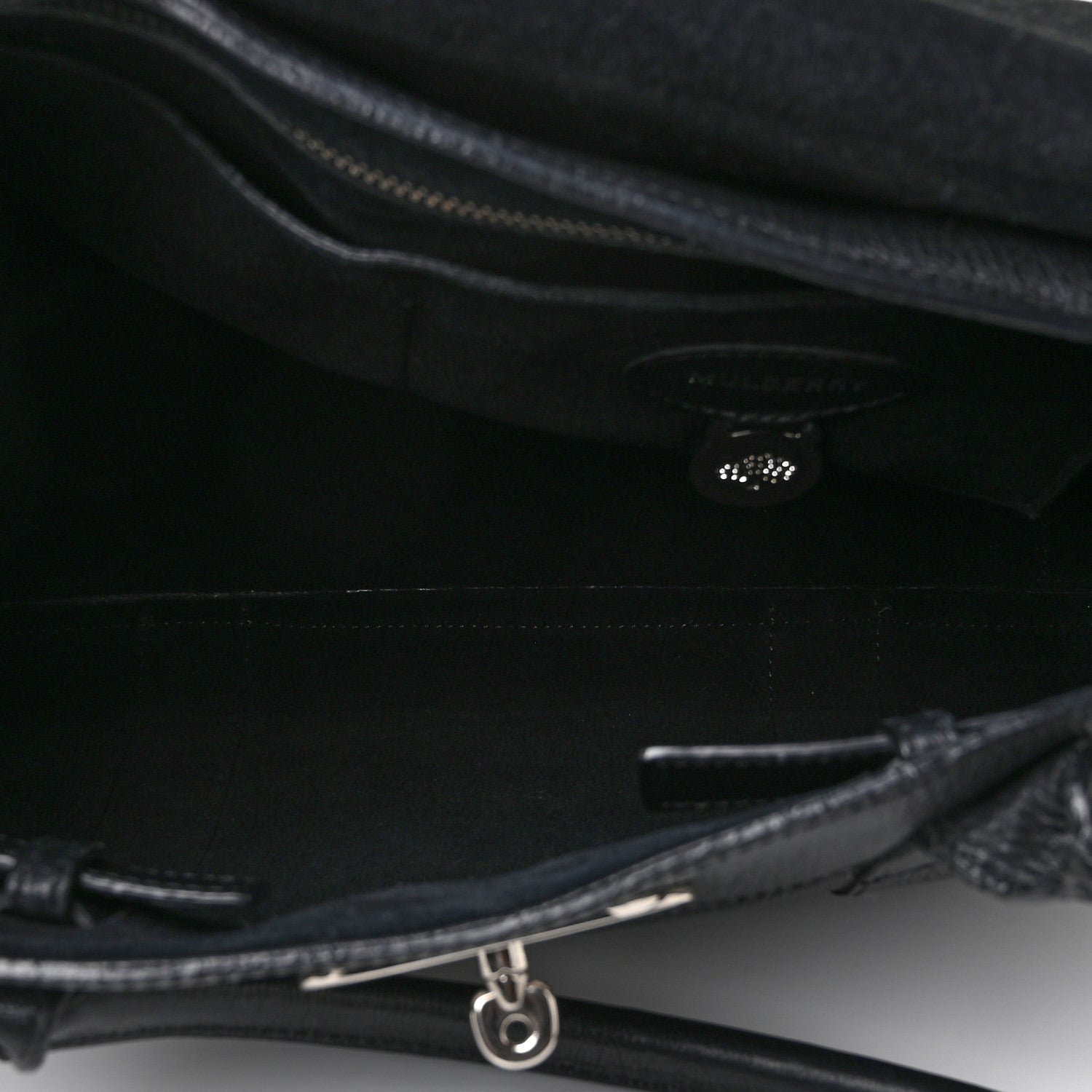 Mulberry Natural Leather Bayswater Black 4 of 7