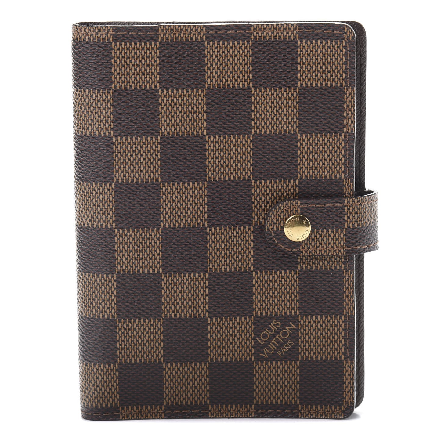 Damier Ebene Small Ring Agenda Cover