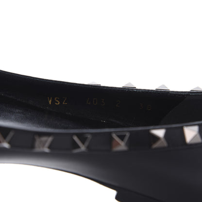 Valentino Garavani Nappa Rockstud Ballerina Flats 38 Black 8 of 9