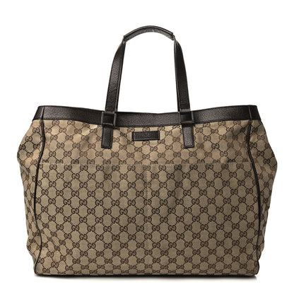 Gucci Soft GG Supreme Monogram Tote Dark Brown 1 of 9