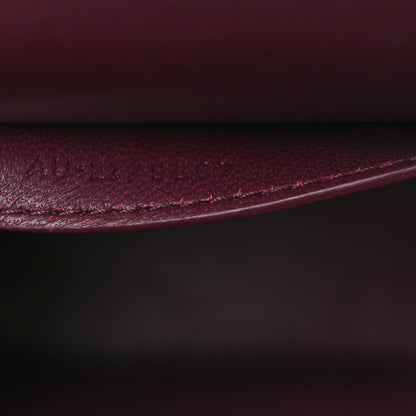 Salvatore Ferragamo Calfskin Double Gancini Crossbody Plum 7 of 12