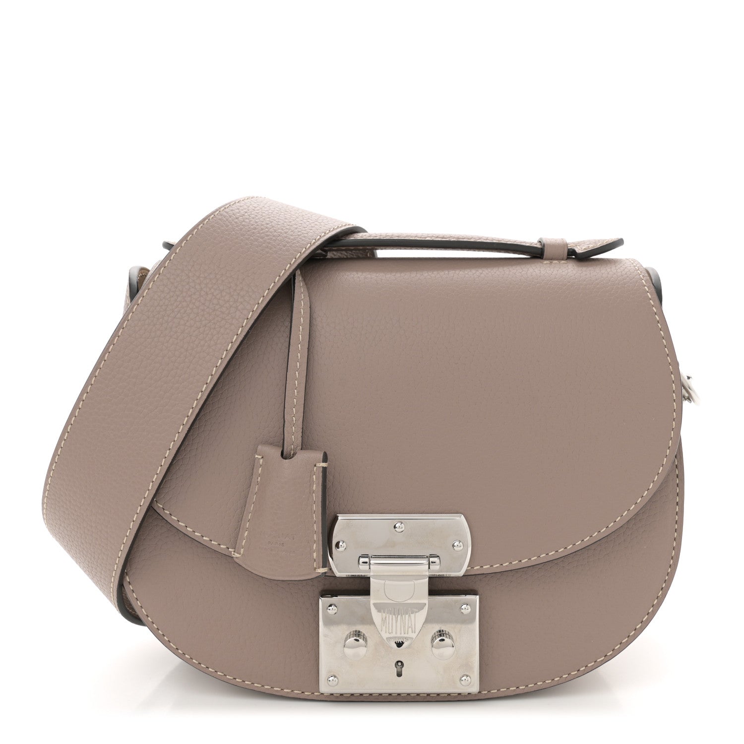 Moynat Taurillon Blush Flori PM Tourterelle 1 of 12