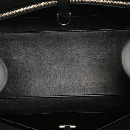 The Row Matte Grained Calfskin Margaux Shoulder 12 Black 5 of 10