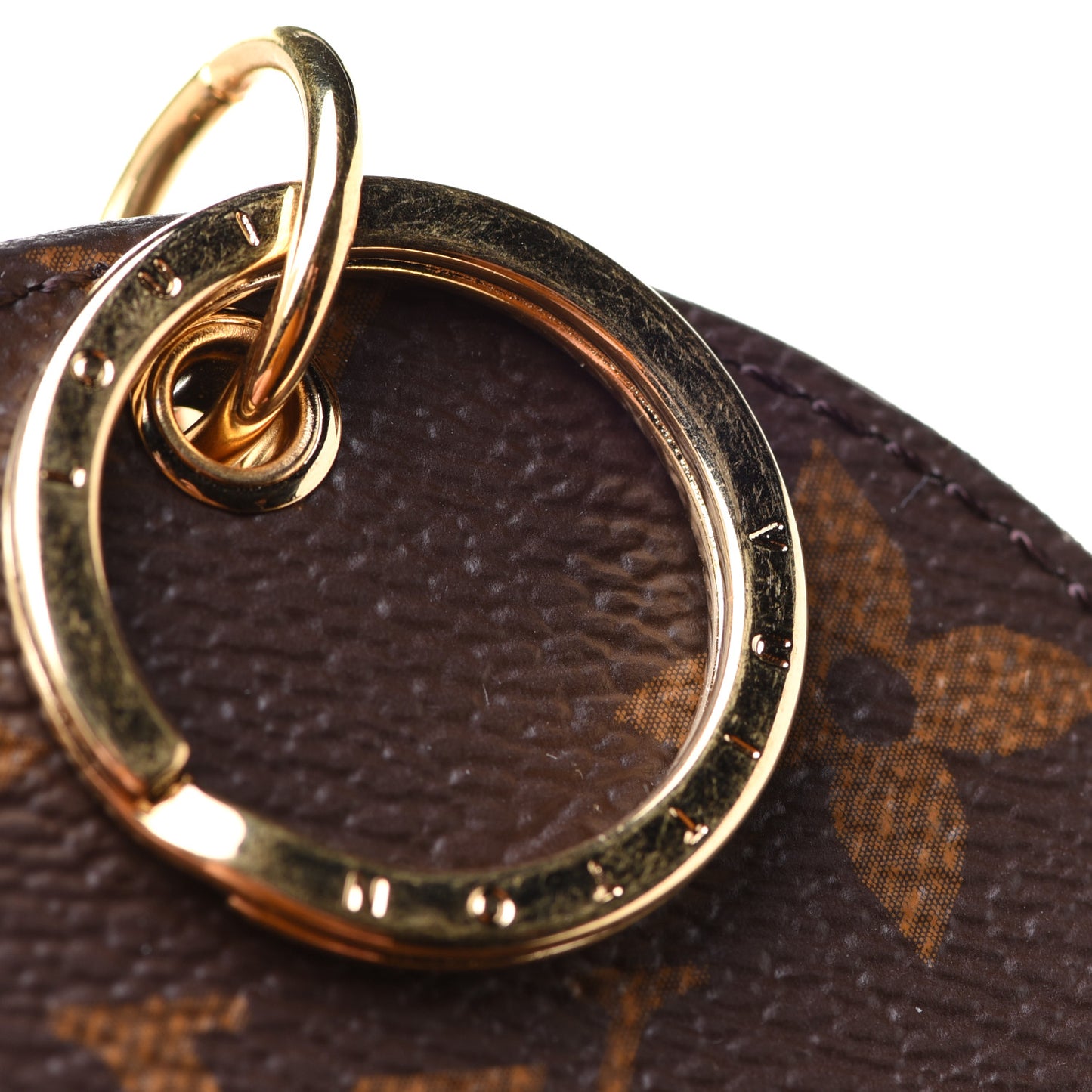 Monogram Reverse Key Holder Bag Charm