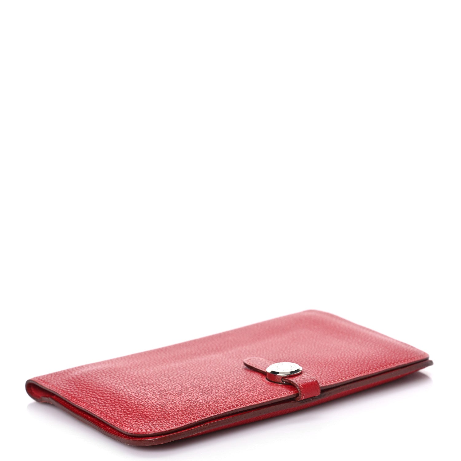 Hermes Togo Dogon Duo Wallet Rouge Casaque 4 of 11