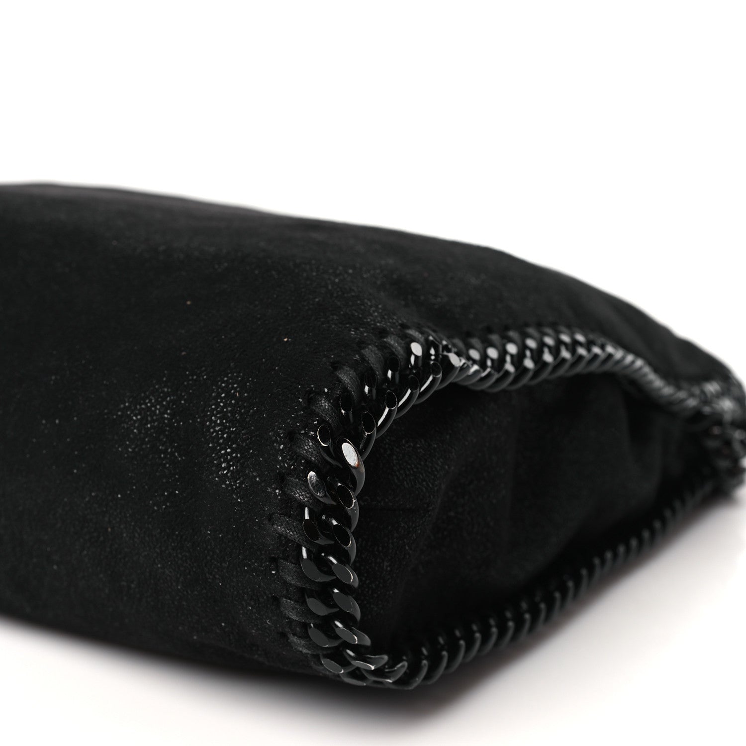 Stella McCartney Shaggy Deer Falabella Fold Over Black 10 of 10