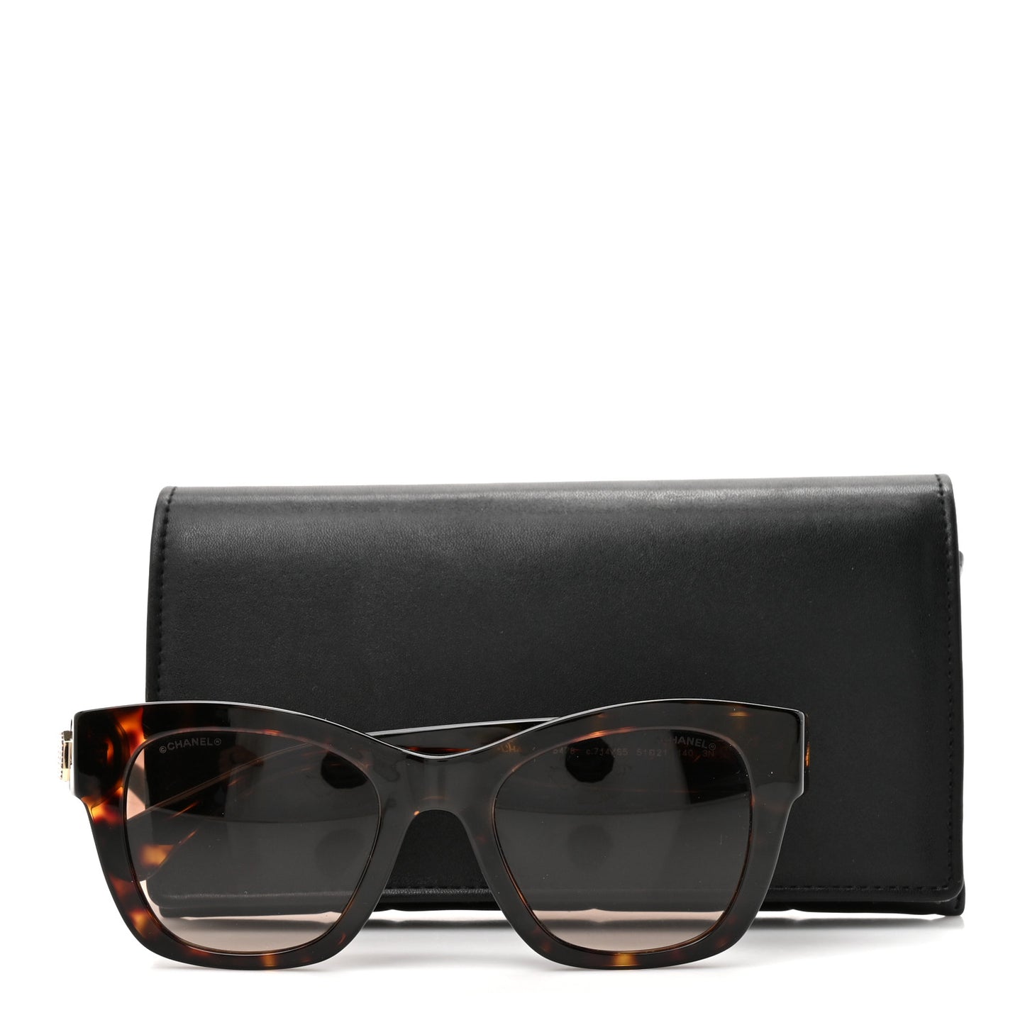 Acetate Square CC Sunglasses 5478 Tortoise