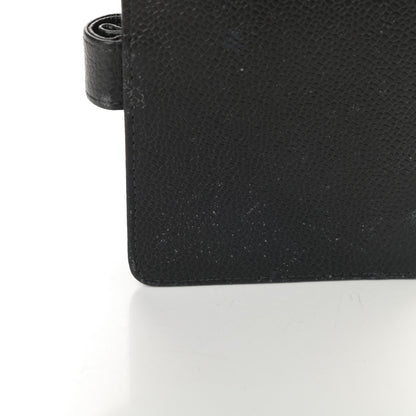 Chanel Caviar CC Small Ring Agenda Planner Black 11 of 12