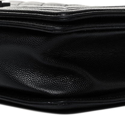 Chanel Caviar Quilted Medium Boy Flap Black 9 of 9