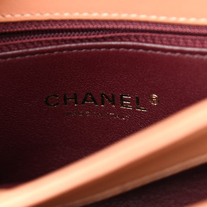 Chanel Lambskin Quilted Small Trendy CC Dual Handle Flap Bag Camel 6 of 11