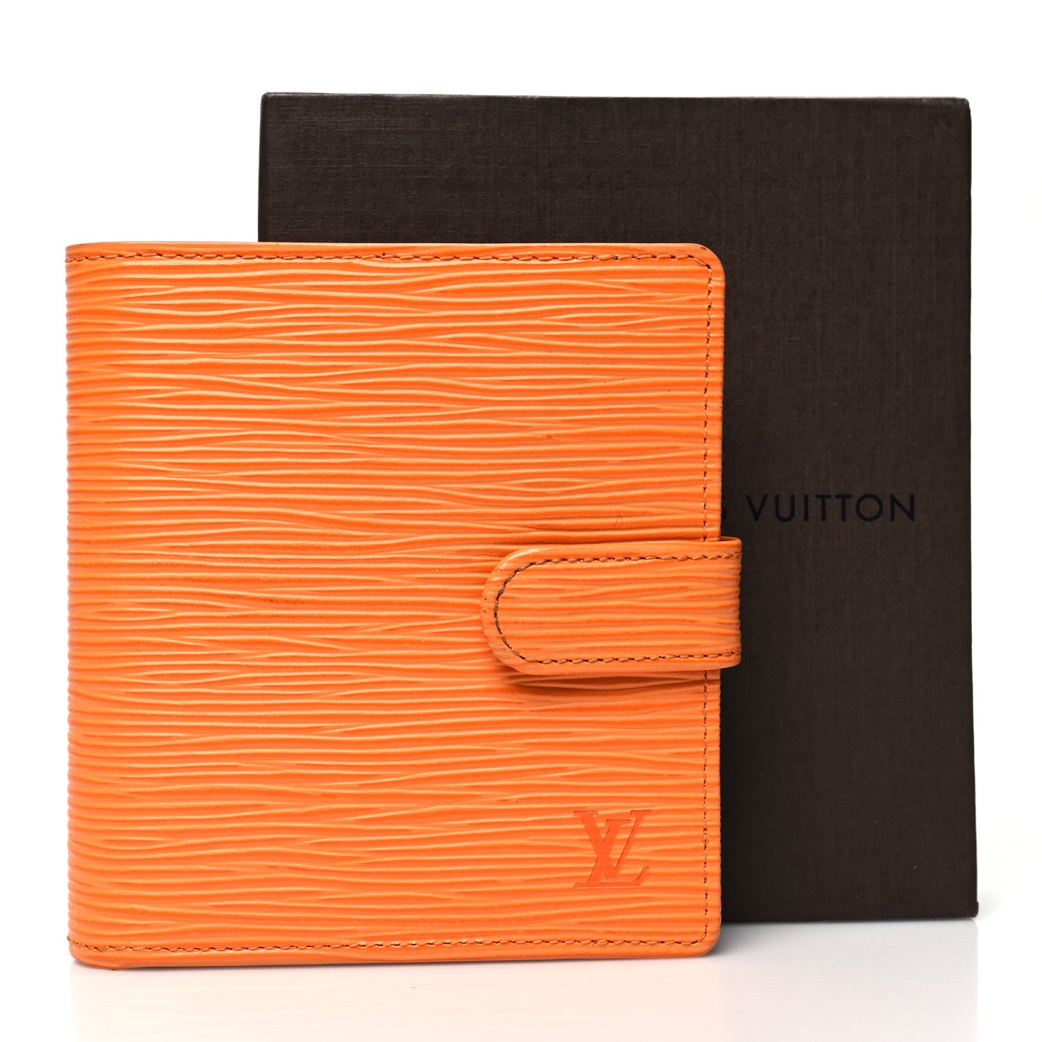 Louis Vuitton Epi Porte-Billets Compact Wallet Mandarin 13 of 13
