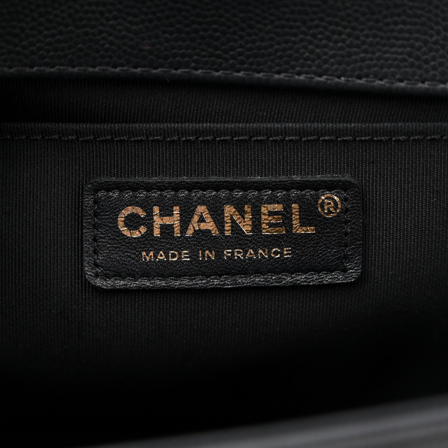 Chanel Caviar Quilted Medium Boy Flap Black 6 of 11