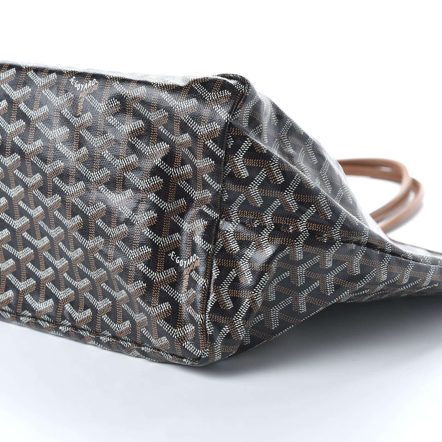 Goyard Goyardine Saint Louis GM Black Gold 7 of 9