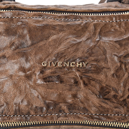 Givenchy Tumbled Sheepskin Mini Pandora Charcoal 8 of 10
