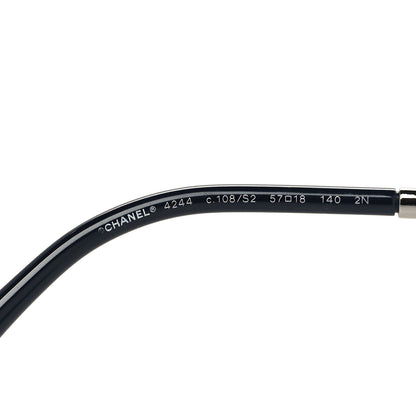 Chanel Chain Square Sunglasses 4244 Blue 6 of 7