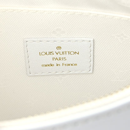 Louis Vuitton Calfskin Bubblegram Over The Moon White 6 of 8