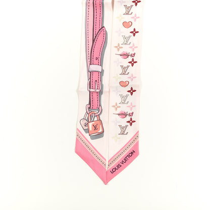 Louis Vuitton Silk Monogram A la Folie BB Bandeau Light Pink 2 of 3