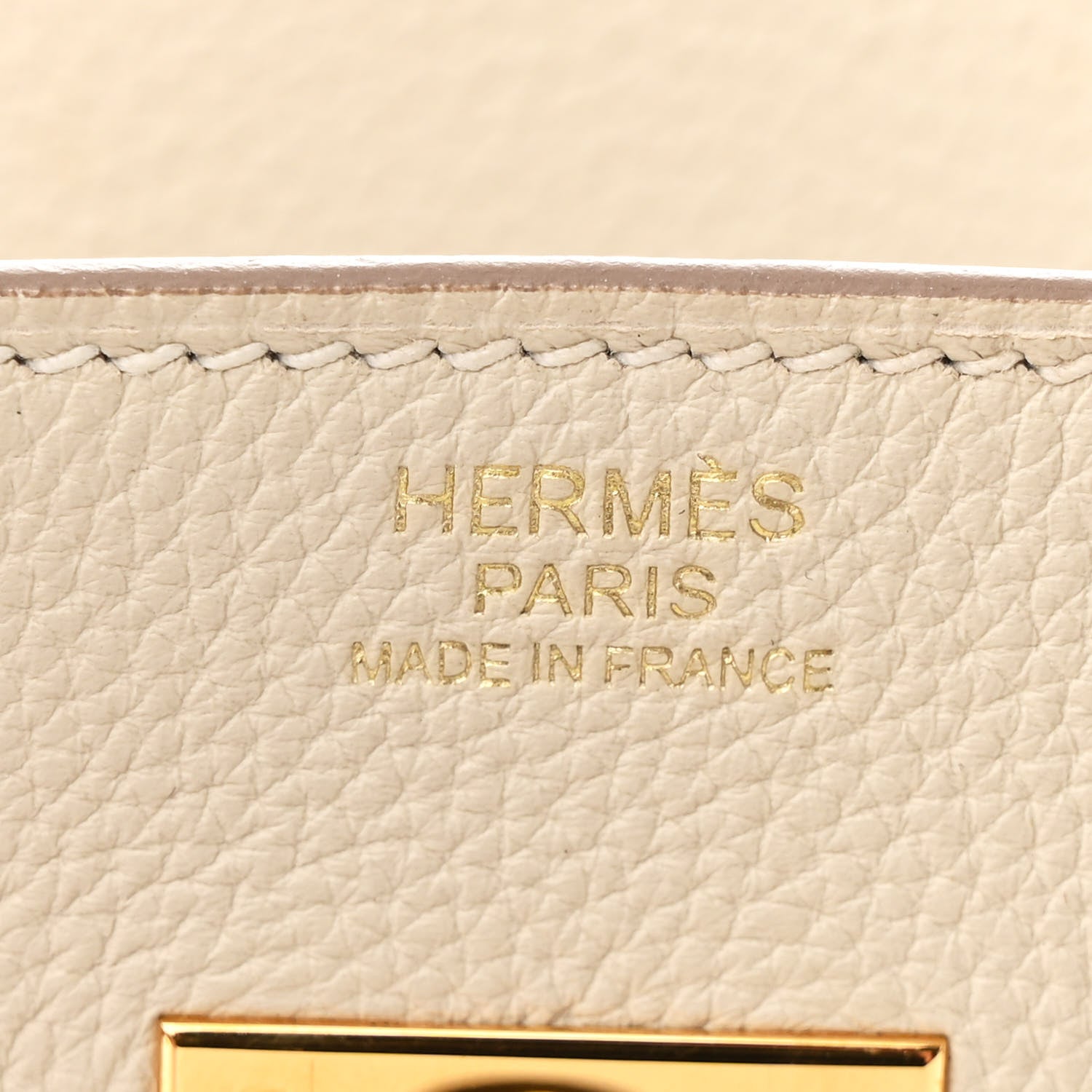 Hermes Togo Birkin 30 Craie 6 of 15