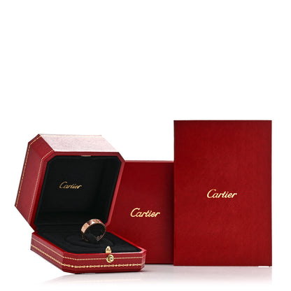 Cartier 18K Pink Gold 5.5mm LOVE Ring 55 7.25 3 of 5