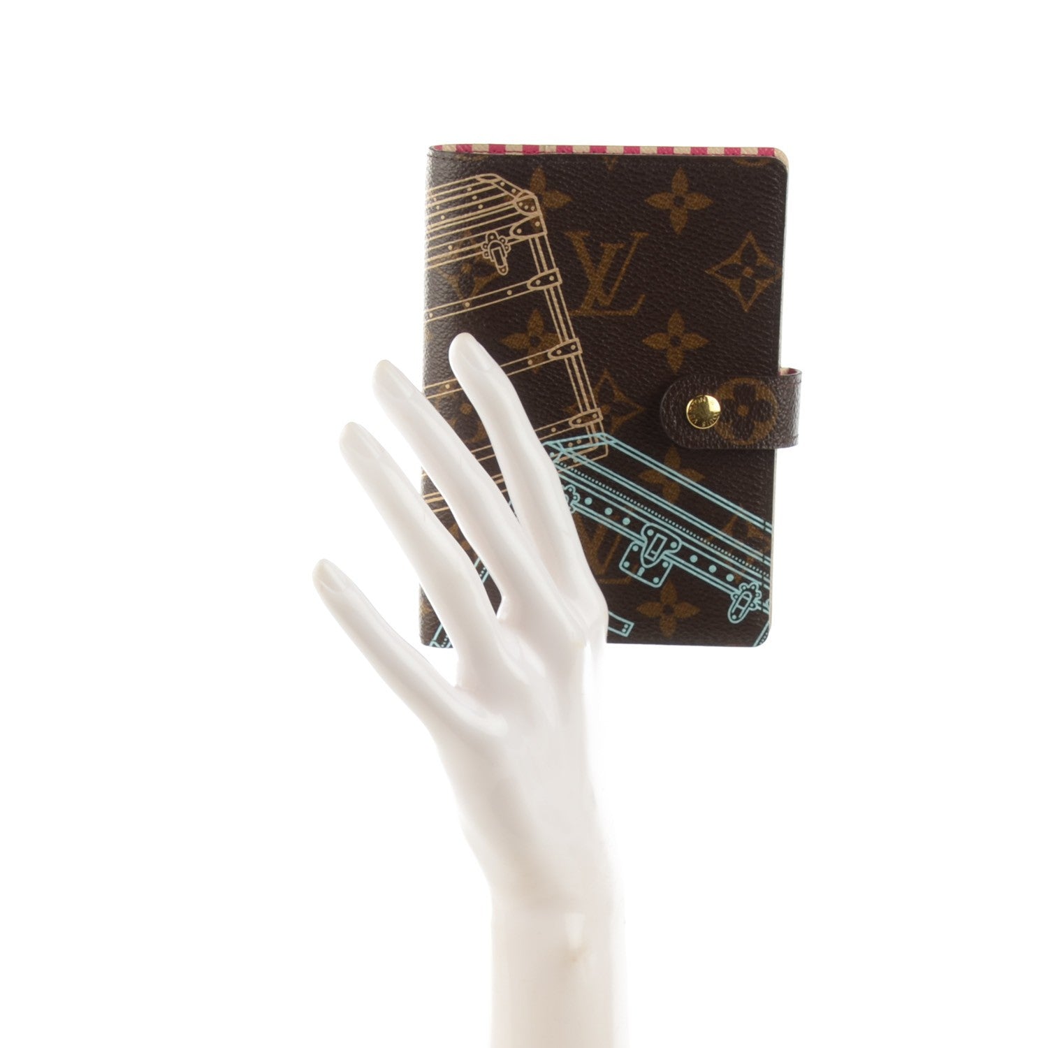Louis Vuitton Monogram 2014 Christmas Animation Small Ring Agenda Cover 2 of 7