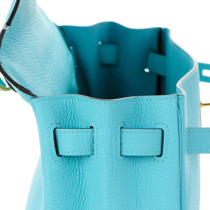 Hermes Togo Kelly Retourne 32 Bleu Atoll 15 of 25