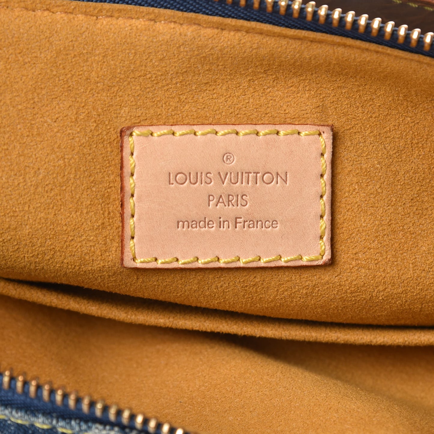 Monogram Denim Baggy PM Blue