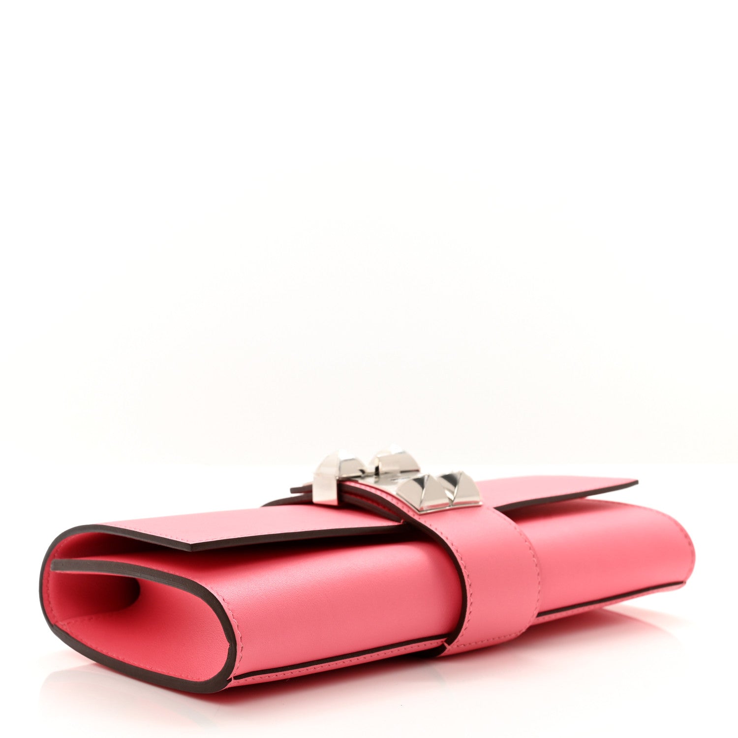 Hermes Swift Medor 23 Clutch Rose Azalee 4 of 7