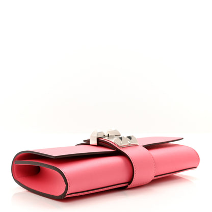 Hermes Swift Medor 23 Clutch Rose Azalee 4 of 7