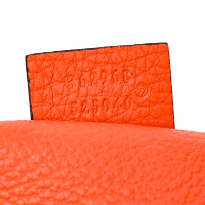 Gucci Soft Grained Calfskin Large Jackie Hobo Orange 7 of 9