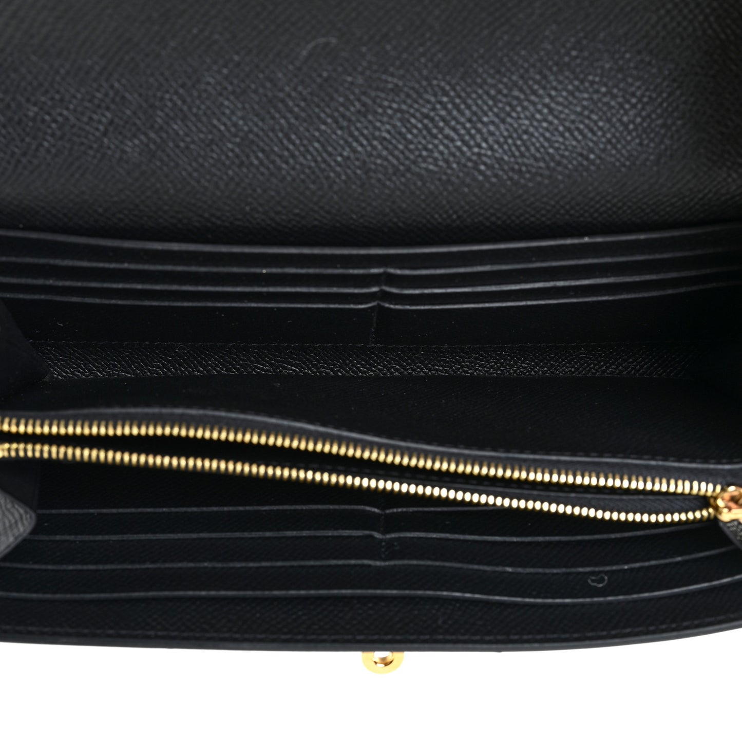Epsom Kelly Longue Wallet Black