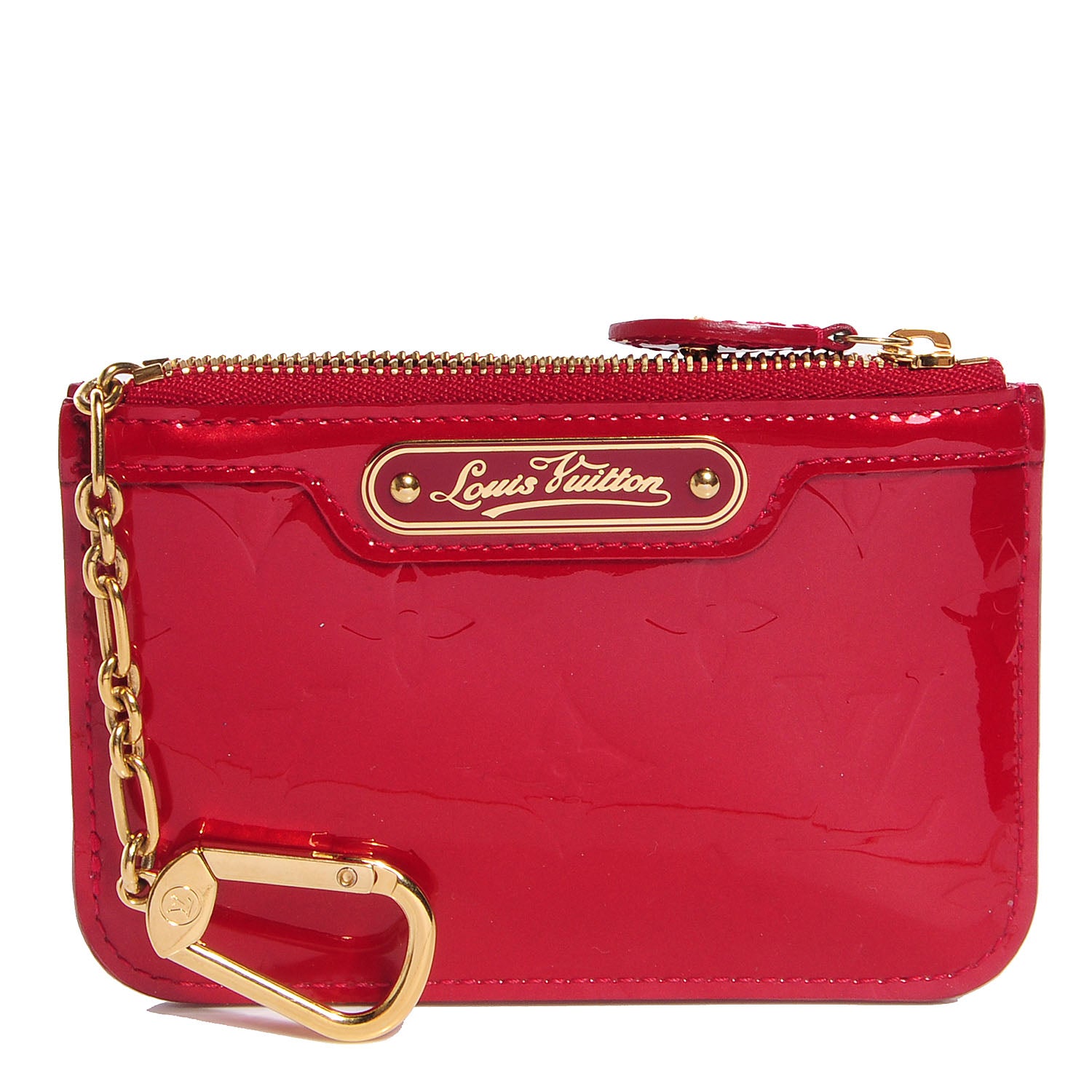 Louis Vuitton Vernis Key Pouch Pomme D'Amour 1 of 7