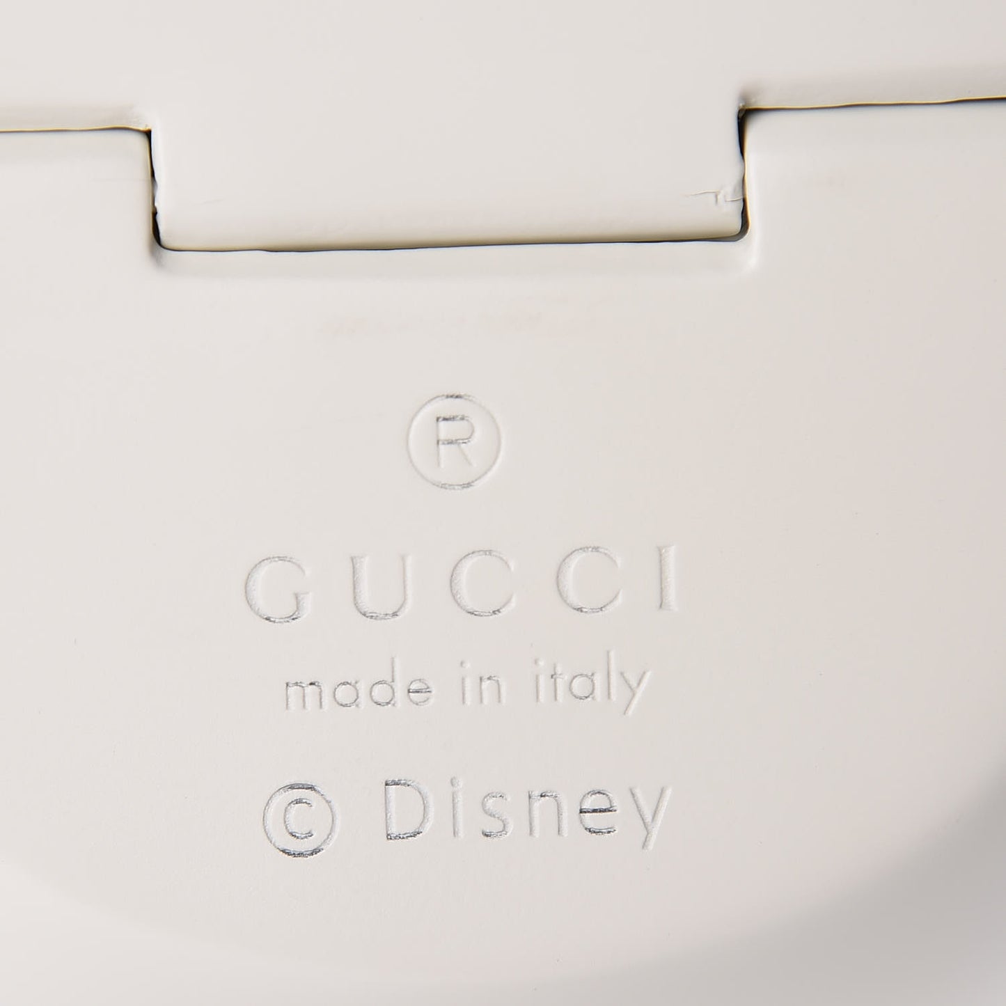 X DISNEY Plastic Mickey Mouse Top Handle Bag White